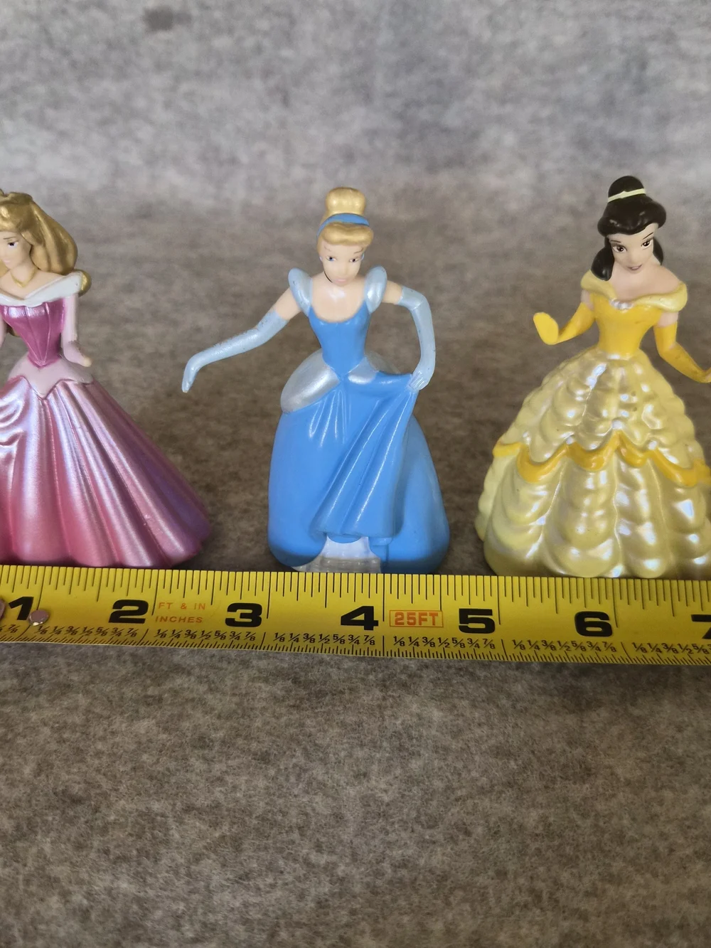 Disney Princess Mini Figurine Cake Toppers VINTAGE